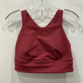 Athletic Bra By Lululemon In Red, Size: 10
