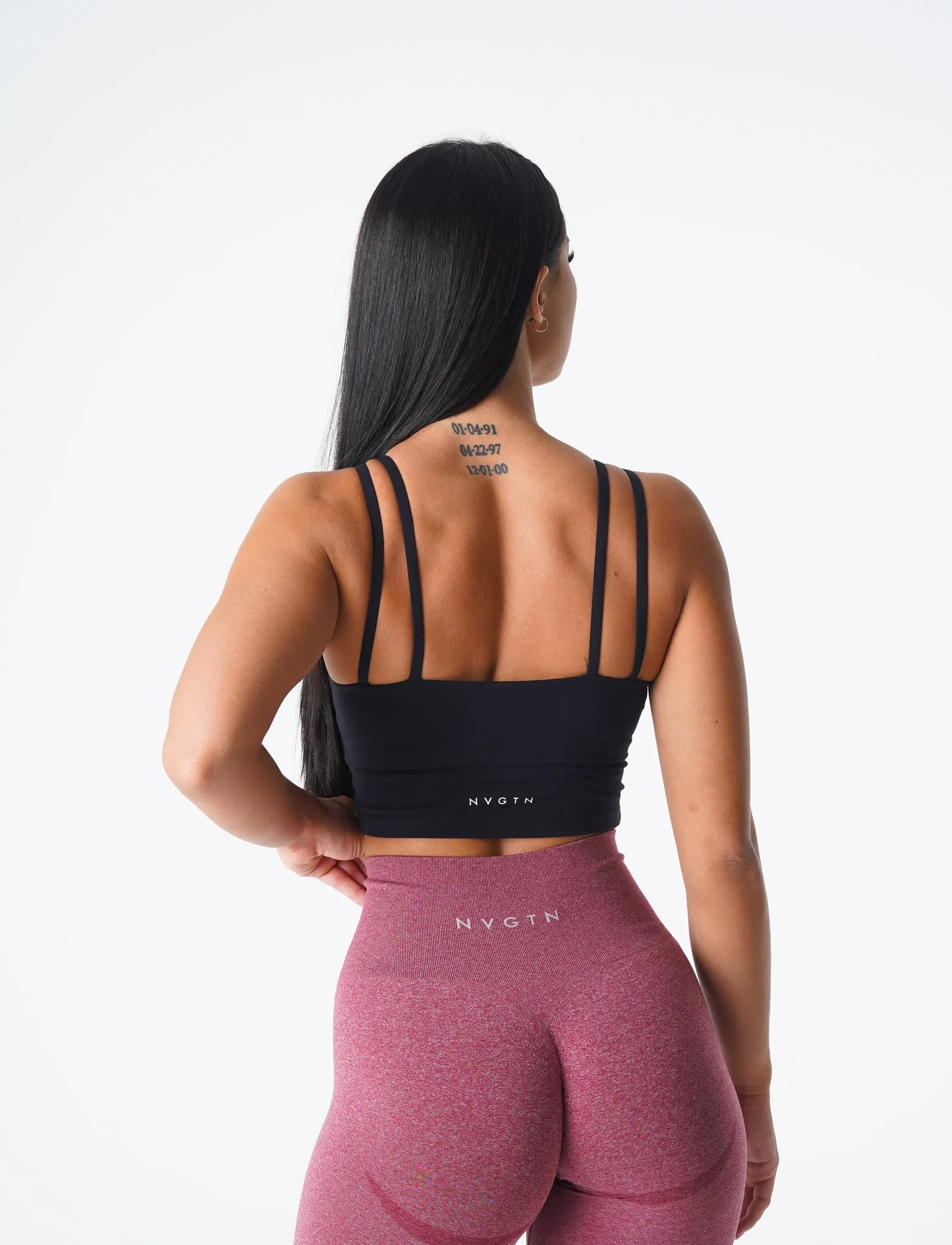 Black Poise Bra Top