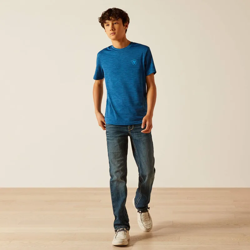 Boy's Ariat Charger Ariat SW Shield T-Shirt