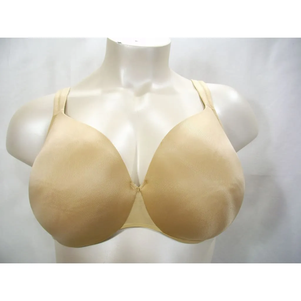 Cacique Lane Bryant Smooth Molded Satin Full Coverage UW Bra 44C Nude NWT