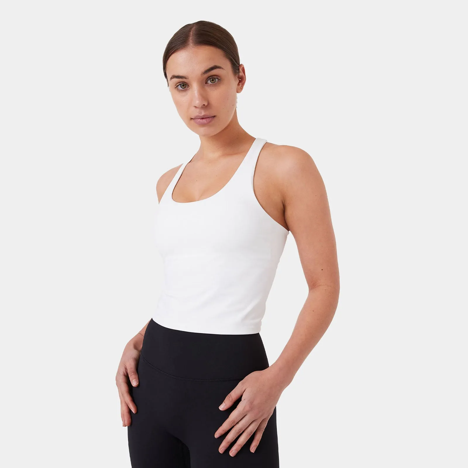 REC GEN - PROform Racer Tank White