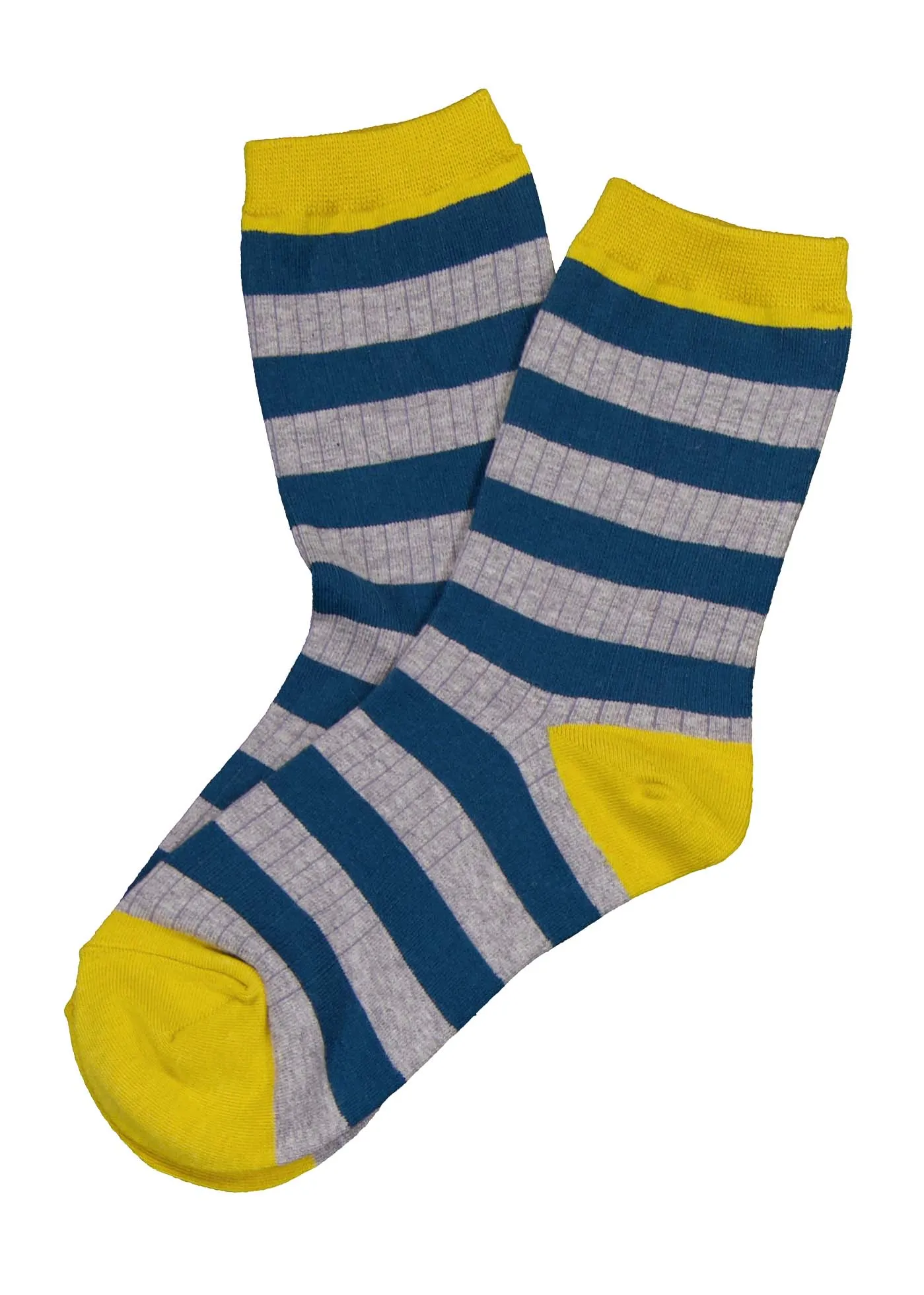 Stripy Socks Yellow/Navy