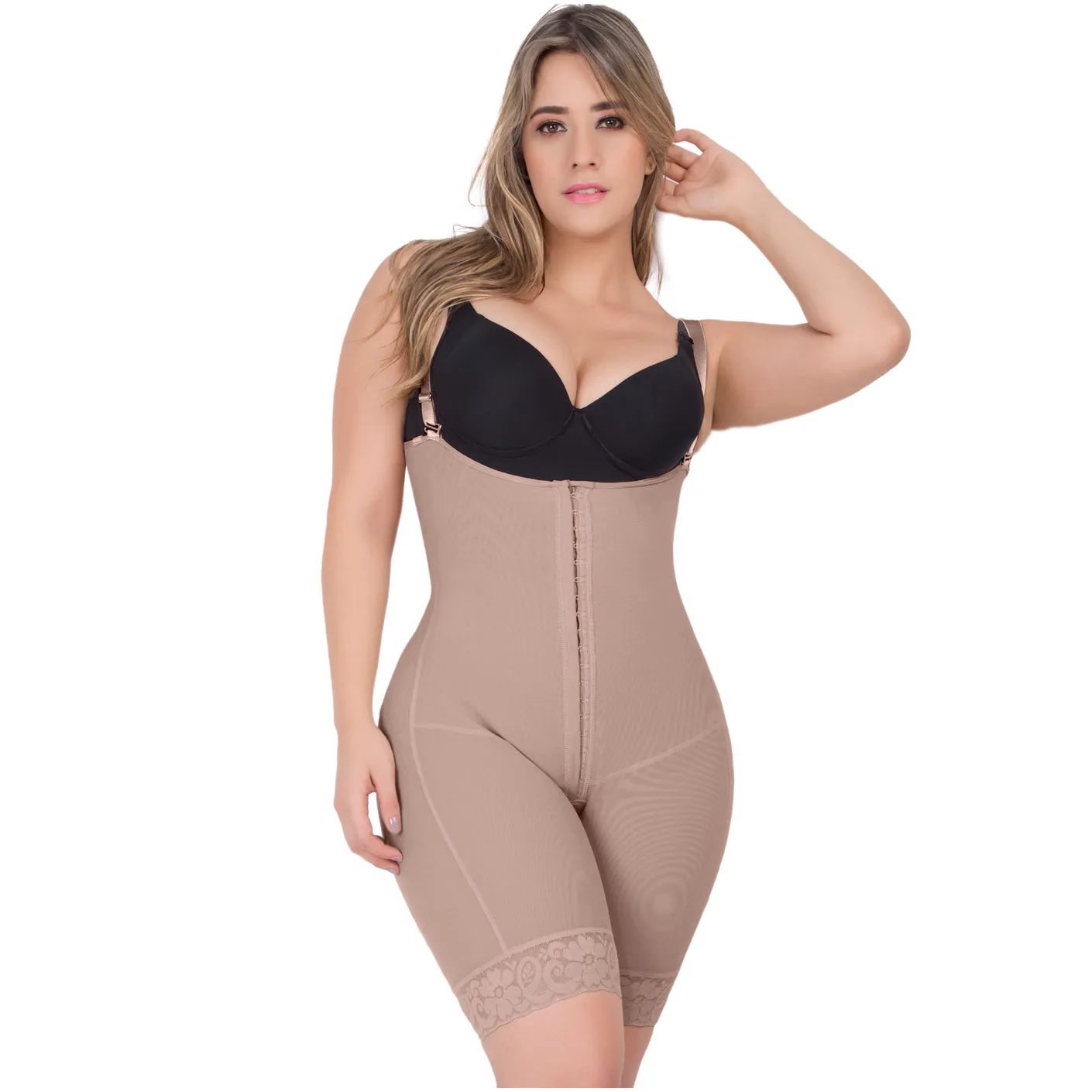 UpLady 6129 | Butt Lifter Tummy Control Shapewear Shorts Bodysuit | Powernet